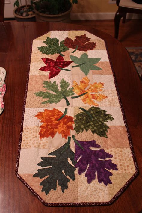 Fall Table Runner Fall Table Runners Quilted Table Runners Patterns