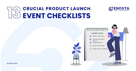 13 Crucial Product Launch Event Checklist Enosta