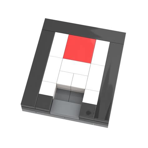 Lego Moc Mini Klotski Sliding Block Puzzle By Brickdesignernl