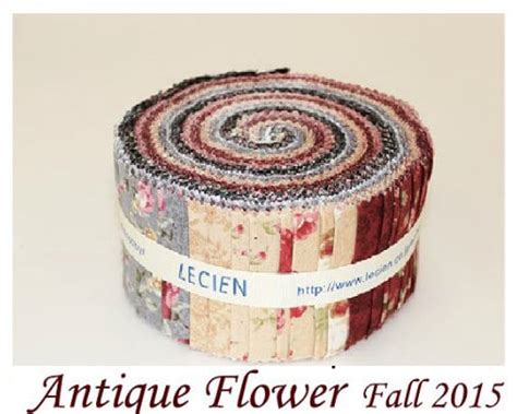 Antique Flower Jelly Roll 2 12 Fabric 42 Pc Strips Quilt Fabric Pack