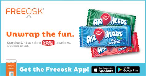 Create and manage your giant eagle account. Giant Eagle Advantage Card Members - Free Airheads Bar Sample at the Freeosk! - FamilySavings