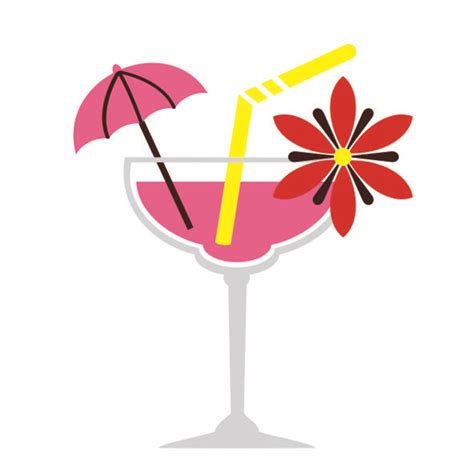 Download Tropical Cocktail Cuttable Design