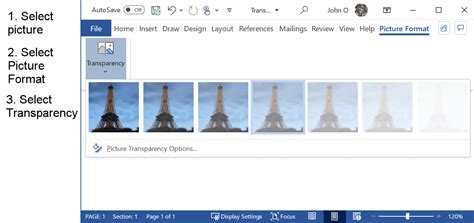 Edit A Picture In Word