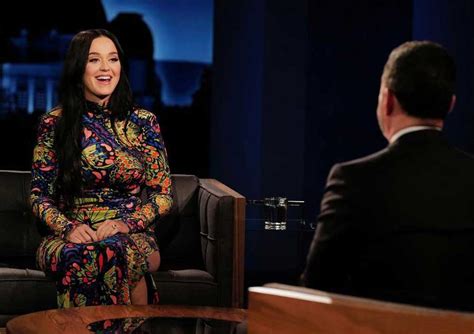 Katy Perry In Dundas On Jimmy Kimmel Live Tom Lorenzo
