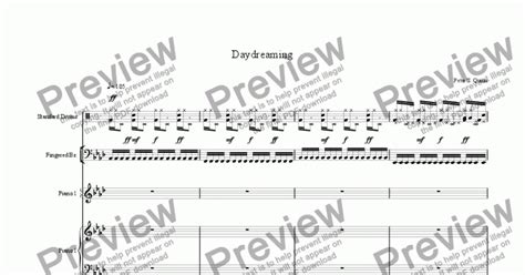 Six traditional solos for snare drum. Daydreaming - Download Sheet Music PDF file