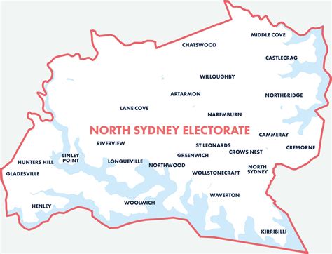 Sydney Electorate Map