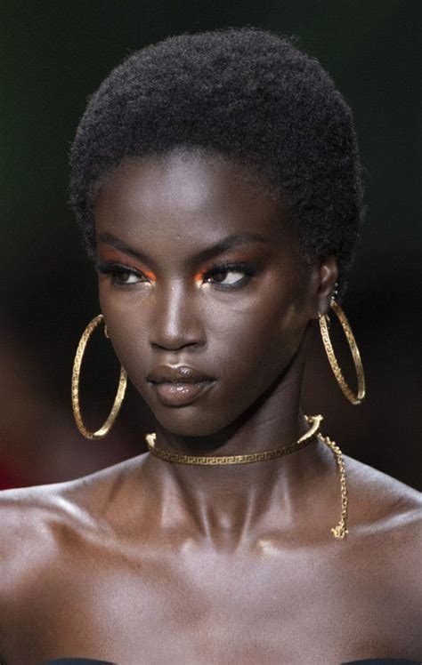 breathless themakeupbrush versace s s 2020 african beauty african women black girl magic