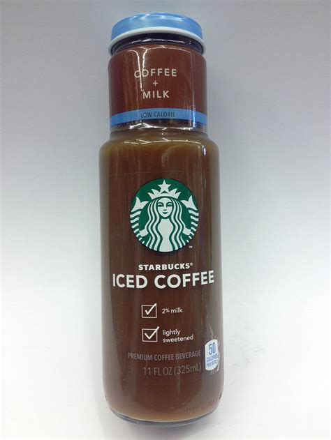 Starbucks Iced Coffee Milk Low Calorie Soda Pop Shop
