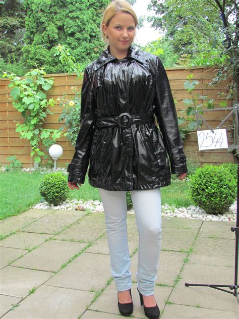 vynil rain wear pvc raincoat pinterest women rain jacket