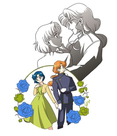 Ami And Zoisite By Ash Sailor Moon Manga Sailor Moon Anime