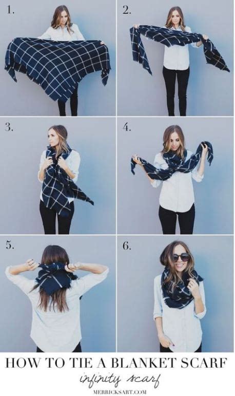 20 Ways To Wear A Blanket Scarf