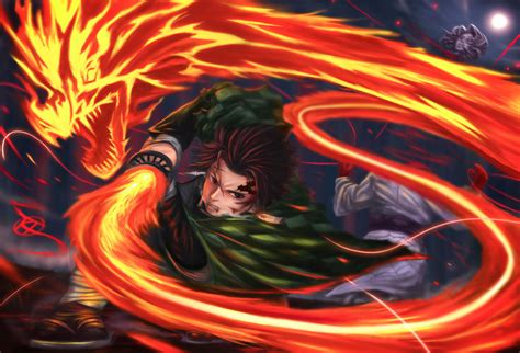 Demon Slayer Tanjiro Water Dragon
