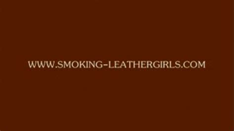 vivian 12 leather glove smoking smoking leathergirls clips4sale