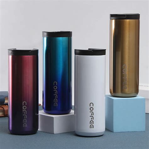 Ycontime Stainless Steel Coffee Thermos Mug 440ml500ml Portable Travel