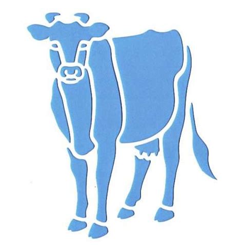 Cow Stencil Re Usable Stencil Stencils From Africa Craft Stencil