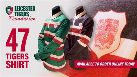 Tigers Heritage Shirts Now Available Leicester Tigers