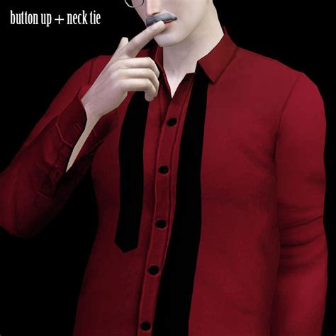Smeg Fridge Top Outfits Mens Outfits Ts4 Cc Tie Set Sims 4 Custom