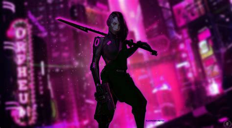 Cyberpunk Woman Wallpapers Top Free Cyberpunk Woman Backgrounds