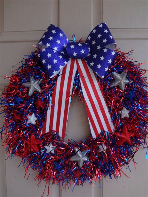 The Busy Broad Patriotic Wreath