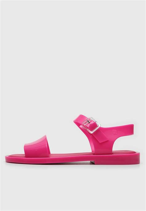 Rasteira Melissa Mar Sandal Rosa Compre Agora Dafiti Brasil