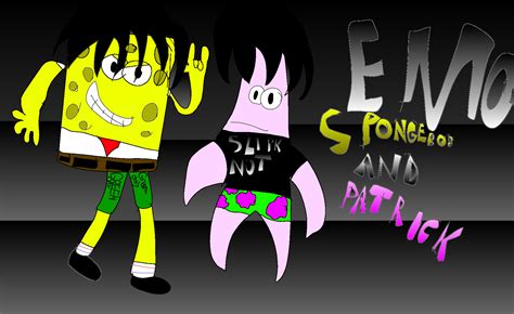 Emo Spongebob And Patrick By Nn434444 On Newgrounds