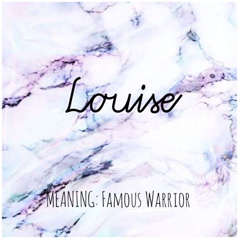 Louise Girl Name