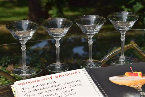 Vintage Silver Rim Cocktail Martini Glasses Set Of 4 Tall Vintage Platinum Rimmed Martini