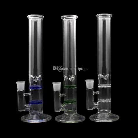 Wholesale 30cm Glass 2019 Water Bong With Ceramic Nail And Carb Cap 188mm Joint Size From