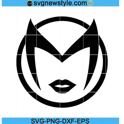 Scarlet Witch Logo Svg Marvel Svg Avengers Svg Png Dxf Eps In 2022