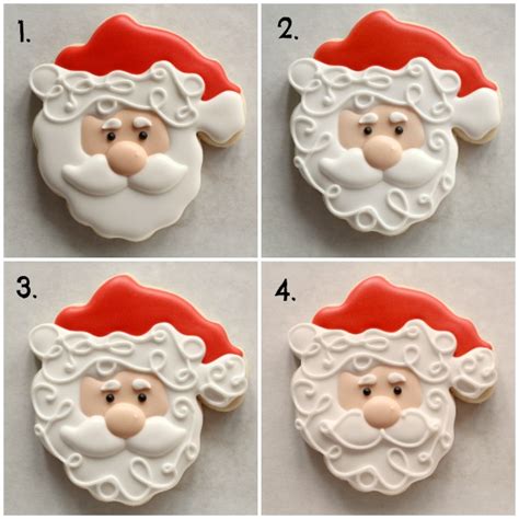 And today is the perfect day to share them, because i need to show you something fun since i've been gone for so long… Decorated Santa Cookies - The Sweet Adventures of Sugar Belle