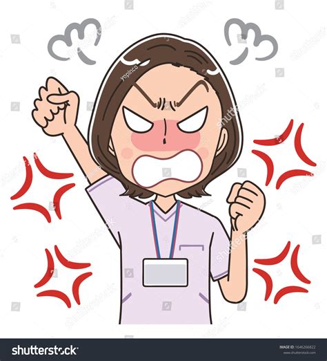 703 Angry Nurse Cartoon Images Stock Photos And Vectors Shutterstock