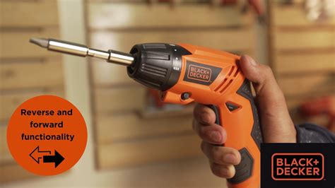 Blackdecker Cordless Screwdriver I For Diy And Professional Usage
