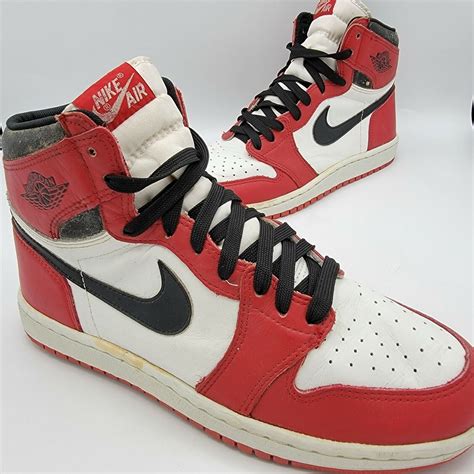 Nike Air Jordan Chicago 1985 Original Vintage Nba Jersey Mocha Scott