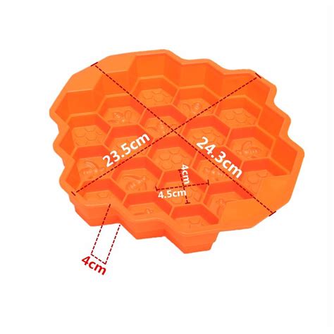 Buy Bee Honeycomb Cake Mold Mould Soap Mold Silicone Flexible Chocolate Mold At Affordable