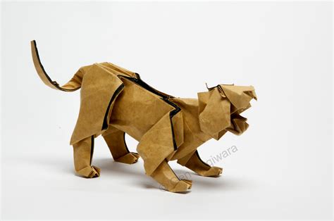 Tiger By Gen Hagiwara Model In Spirits Of Origami By Gen Flickr