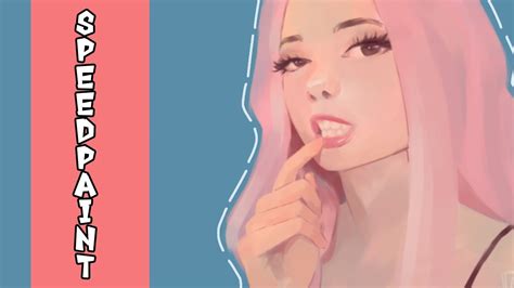 Belle Delphine Speedpaint Youtube