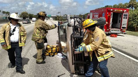Crashes Snarl Traffic On I 95 In Fort Lauderdale Sun Sentinel