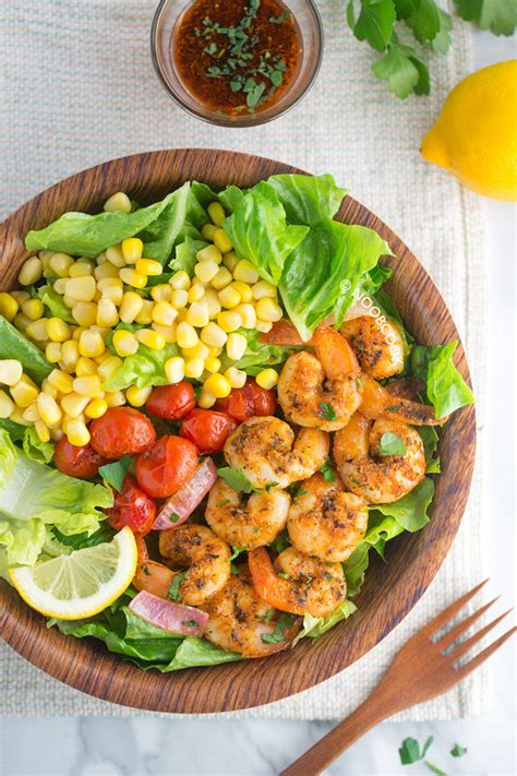 Roasted Cajun Shrimp Salad Recipe