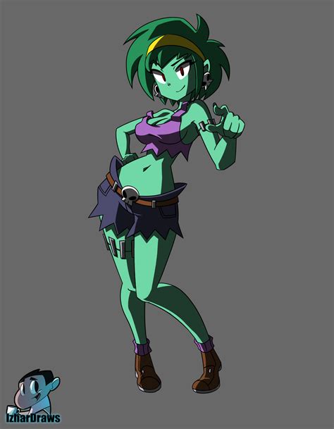Shantae Half Genie Hero Tuki By Izhardraws On Deviantart