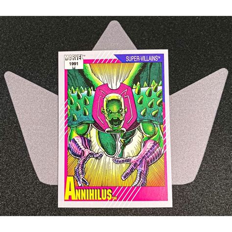 Marvel Card 1991 Impel Marvel Universe Annihilus Shopee Philippines