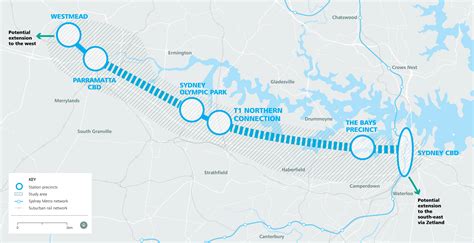 Sydney Metro Stations Map