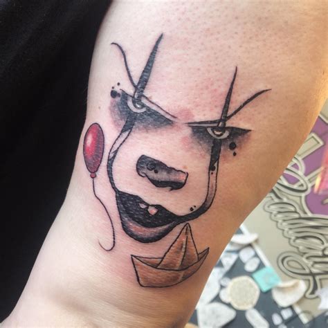 Pennywise Tattoo Pennywise Clown Tattoo Skull Tattoos Evil Talenthouse