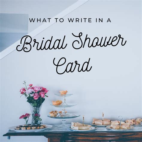 What To Write Inside Bridal Shower Thank You Card Best Design Idea