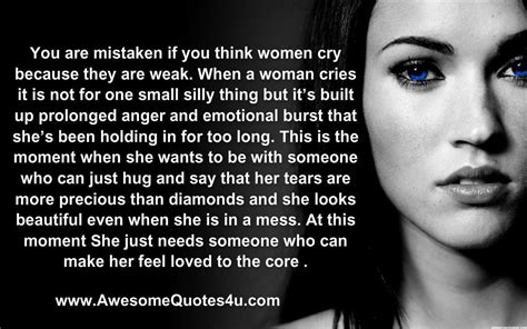 a woman with blue eyes is looking at the camera and has an interesting quote on it