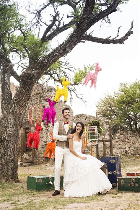 Vestidos de novia y montajes para una boda muy mexicana ...