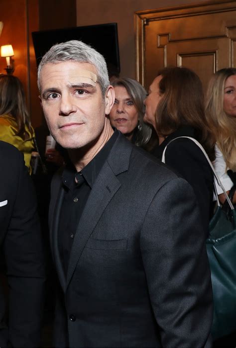 andy cohen stuns fans with huge head bandage on watch what happens live after undergoing mystery