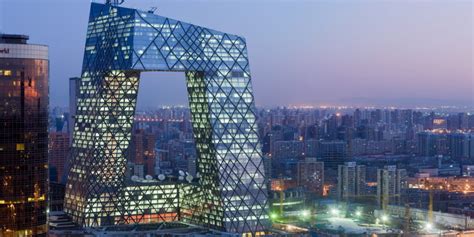 The Headquarters Of Cctv Chinese Central Television Engineers Network