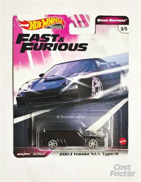 Hot Wheels Premium Fast Furious Wave Quick Shifters Set Of 5