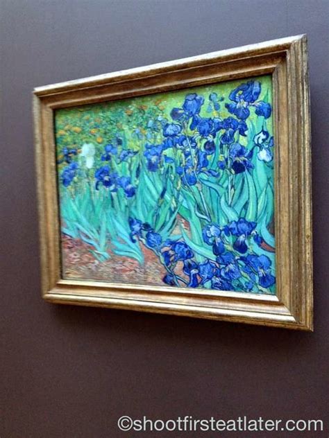 The J Paul Getty Museum Irises By Van Gogh Leslie Flickr