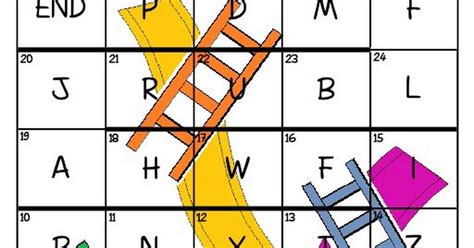 Lowercase Alphabet Chutes Ladders Game Super Simple